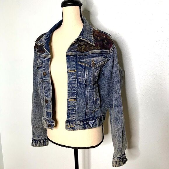 Amazing 80s Vintage Miller’s Western Jean Jacket - Picture 1 of 16